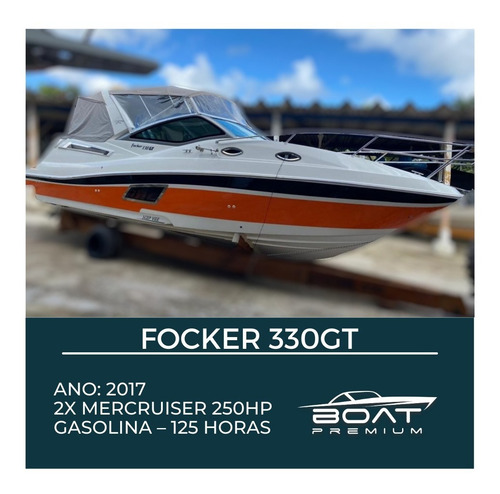 Focker 330gt, 2017, 2x Mercruiser 250hp - Cimitarra - Real