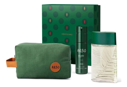 Kit Presente Perfume Arbo +  Body Spray - O Boticário 