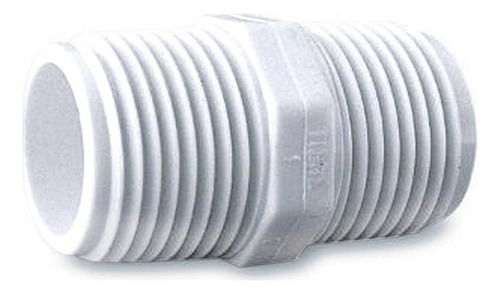 Niple Branco Tigre Rosca Rosca 1/2 X 1/2 20151862 - Kit C/4