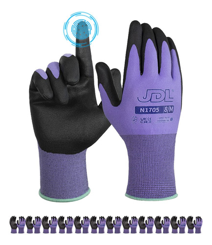 Jdl Guantes De Trabajo De Seguridad Para Pantalla Tactil, 12