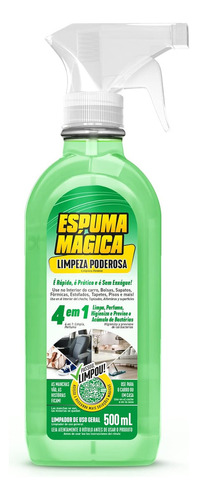 Espuma Mágica ProAuto Limpeza Poderosa - 500 ml