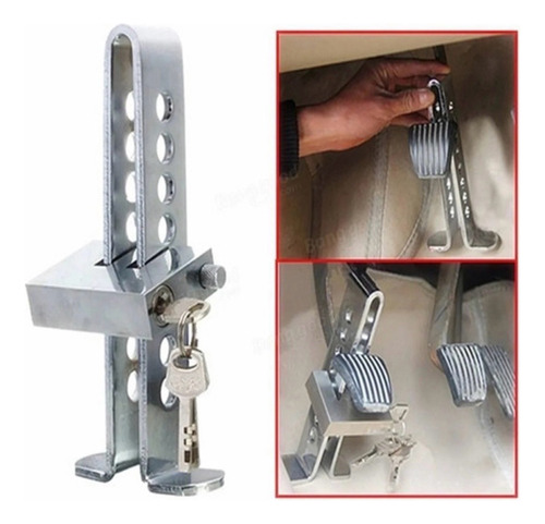 Traba Pedal Ajustable Universal Anti Robo