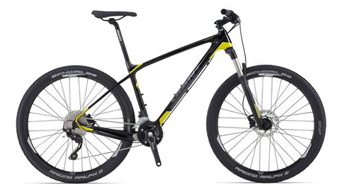 Bicicleta Mtb Aro 27,5 Giant Carbono Xtc Advanced 4 10v Cor Preto/amarelo