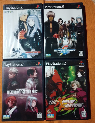 The King Of Fighters 2000/ 01/ 02/ 03 Playstation 2 Neo Geo