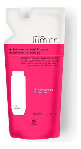 Repuesto Acondicionador Cabello Químicamente Dañado Lumina