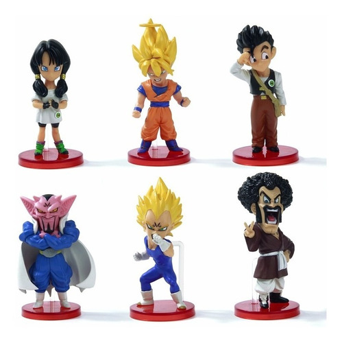 Dragon Ball Z Colección Dabura X 6 Figuras En Caja