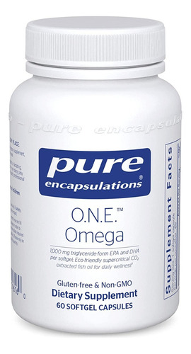 Omega De Salmon Pure Encapsulat - - Unidad a $9357