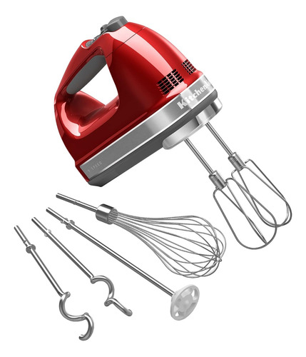 Batidora Manual Digital Kitchenaid De 9 Velocidades Con Turb