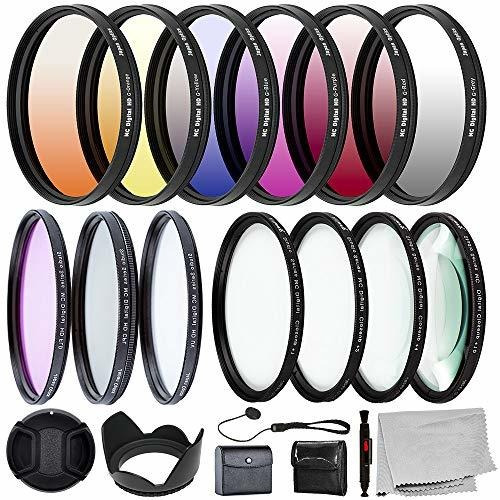 67mm Kit De Accesorios De Filtro De Lente Completo Para...