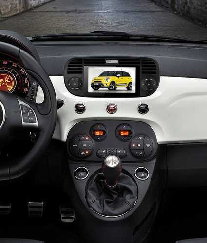 Radio Roadnavi Con Gps Para Fiat 500 Bajo Pedido