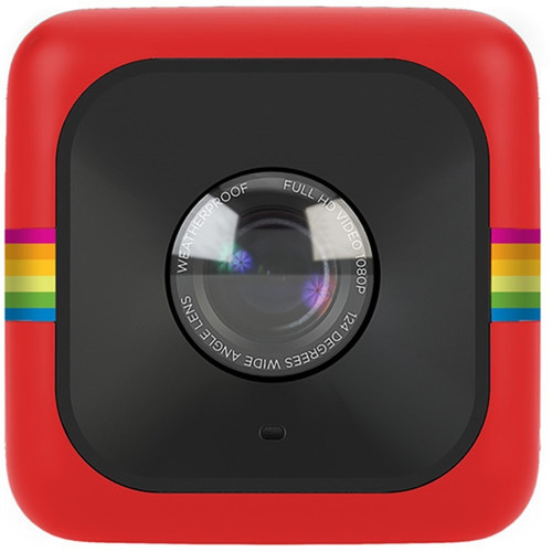 Câmera De Ação Polaroid Cube Full Hd Vermelha