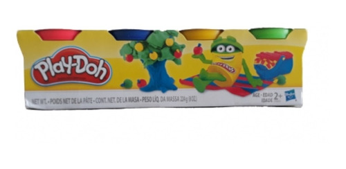Play-doh Plastilina Para Niños Niñas ×4 Colores Juego