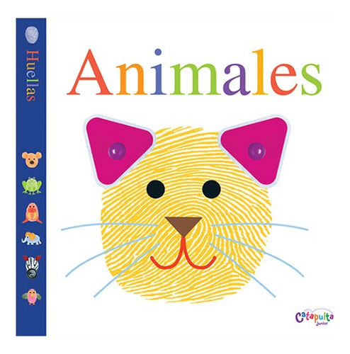 Libro Lectura Infantil Huellas Animales + 1 Año