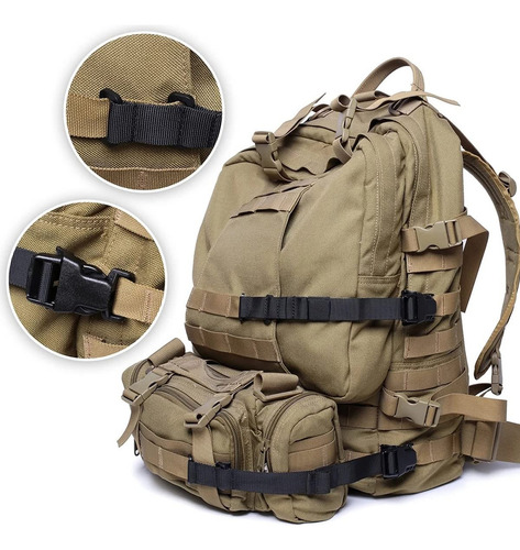 Azb 6 Correas Tácticas Para Mochila Molle, Sistema De Nivele