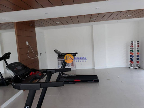 Lindo Apartamento Com 3 Dormitórios À Venda, 117 M² Por R$ 951.399 - Costazul - Rio Das Ostras/rj - Ap0290