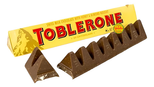 Toblerone Chocolate Suizo Con Miel Y Almendras De 100g