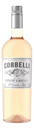 Vinho Rose Italiano Corbelli Pinot Grigio Igt 750ml