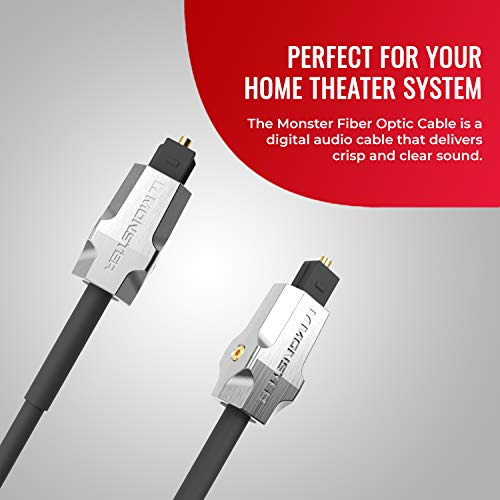 Monster M-series 1000 Fiber Optical Digital Audio Cable Tosl