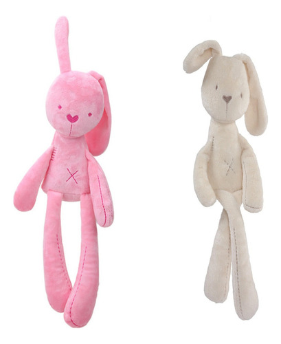 2 Pcs Long Legs Bunny Cute Baby Teddy Toys