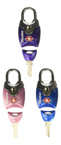 Master Lock Candados Aceptados Por La Tsa 4689q, Los Colores