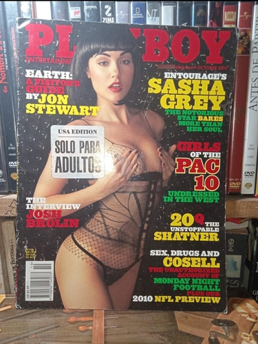 Revista Playboy Número Especial Con Sasha Grey.