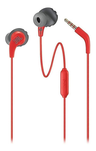 Fone de ouvido JBL Run vermelho