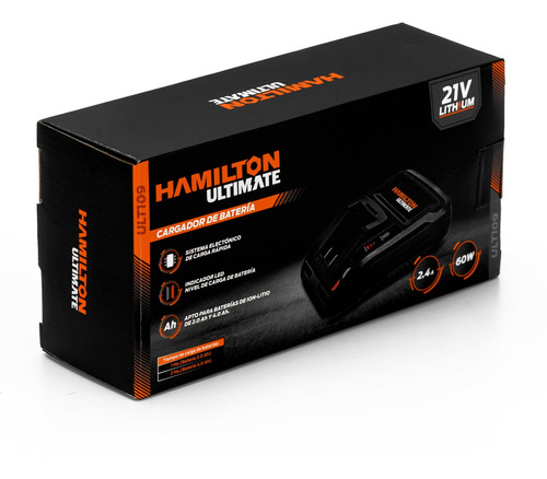 Imagen 4 de 10 de Cargador Bateria 20v Ult109 Ultimate Herramientas Hamilton
