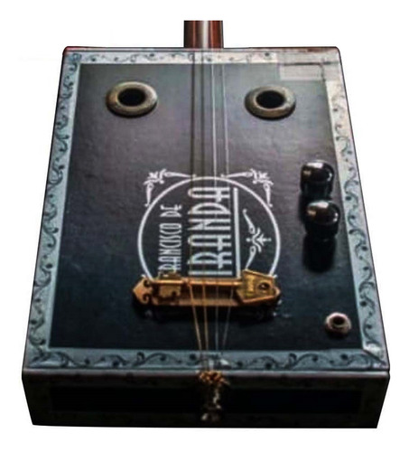 Cigar Box Guitar Incluye Funda Y Slide #1