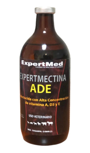 Expermectina  500 Ml Con Alta Concentración Ade Expertmed