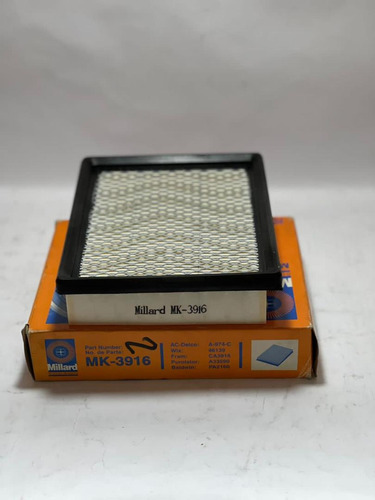 Filtro De Aire Mk-3916 Para Cavalier,century,sunfire