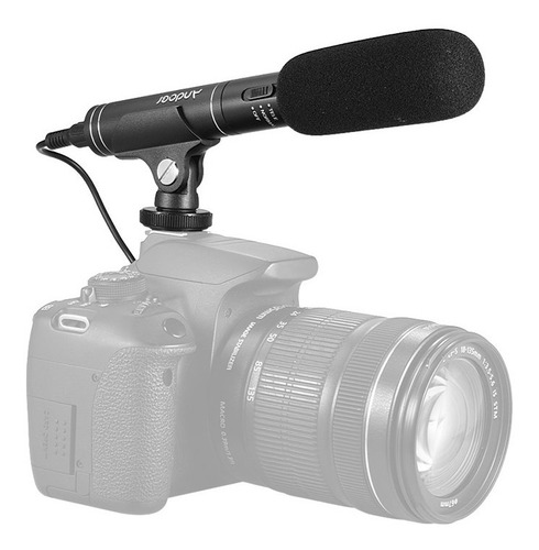 Microfone De Entrevista Profissional Andoer Comutável