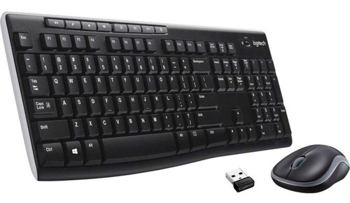 Combo Teclado + Mouse Inalambrico Wireles Logitech Mk270