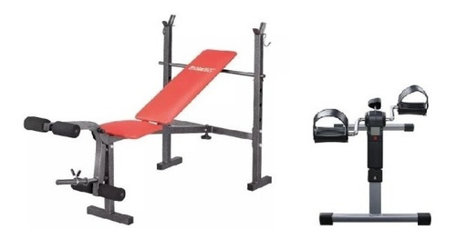 Imagen 1 de 7 de Banco Arg-130 + Pedalera Plegable
