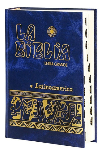 La Biblia Latinoamãâ©rica [letra Grande] Cartonãâ© , Con Uãâ±eros, De Carrillo Alday, Salvador. Editorial Editorial Verbo Divino, Tapa Dura En Español