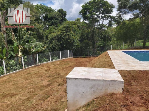 Linda Chácara Com 03 Dormitórios, Piscina, Espaço Gourmet, Campinho, À Venda, 800 M² Por R$ 380.000 - Zona Rural - Pinhalzinho/sp - Ch0803