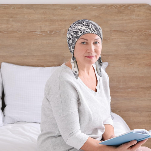 Chapéu De Quimioterapia De 4 Peças Para Mulheres, Lenço