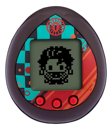 Juguete Retro Tamagotchi Anime Demon Slayer Tanjiro -marron