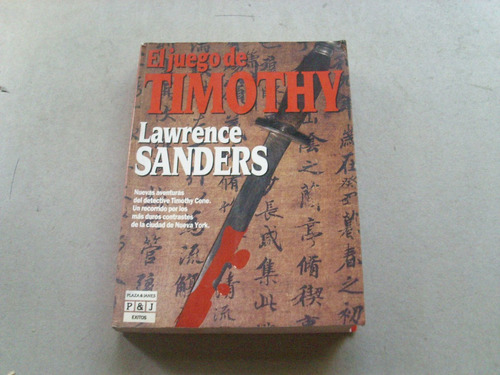 Lawrence Sanders El Juego De Timothy