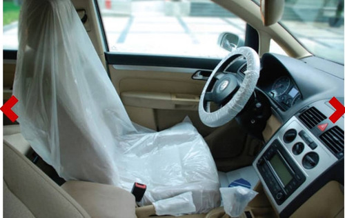 Kit Protector De Plastico Para Vehiculos Interior 5 En 1