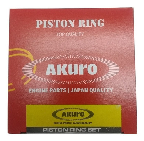 Juego De Aros Mazda B2500 Motor Wl Std 0,50