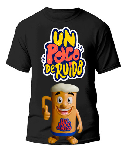 Remera Un Poco De Ruido + 1 Muñeco Jarrini Ruidozini 3d
