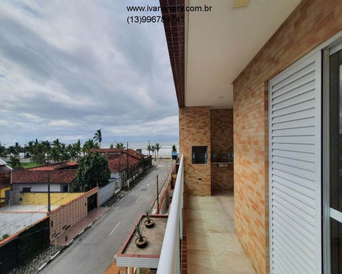 Imagem 4 de 30 de Lindo Apartamento Novo, 2 Quartos, Varanda Gourmet, Prédio Com Lazer, Mongaguá - Ap00245 - 70809345
