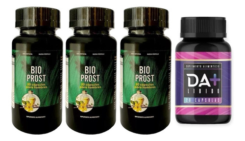 Promo Líbido: Bioprost X3 Original + Da+ Líbido Para Mujer