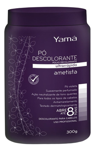 Kit Descolorante Yamá Cosméticos  Yama tom 8 tons para cabelo