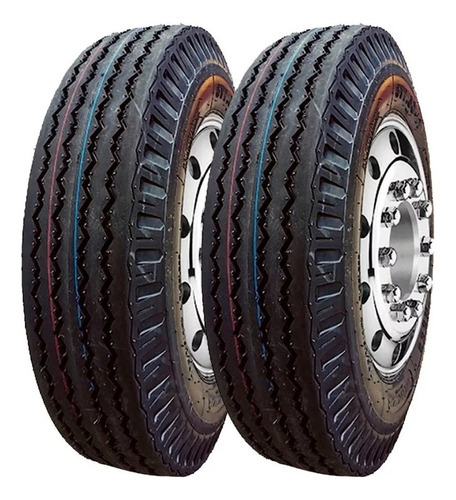 Paquete De 2 Llantas 7.50-17 Broadpeak Bpb200 157l L
