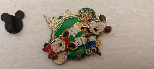 Pin O Mickey Mouse Y Minnie Oficial Disneyland (Usado)