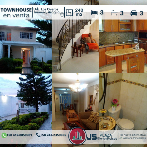 Imagen 7 de 9 de Townhouse En Venta / Urb. Los Overos-turmero/ 04128859981