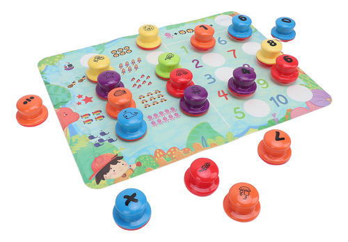 Kit Ligero De Sellos De Arcilla Para Niños, Juguete Educativ