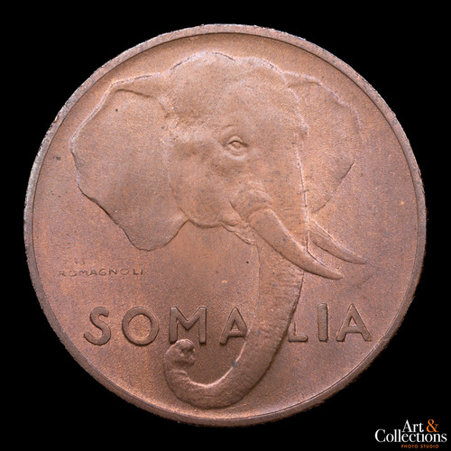 Somalia Italiana, 5 Centesimi, 1950. Sin Circular.