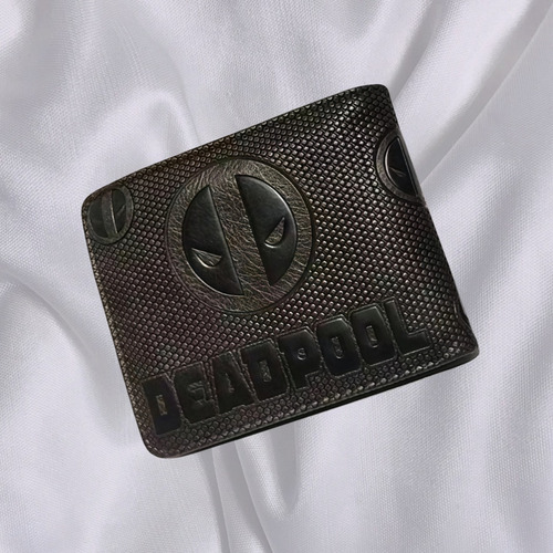 Cartera De Deadpool Gran Capacidad De Múltiples Compartimentos